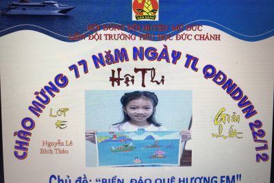 Thi vẽ tranh, ghép lá hoặc đính hạt chủ đề “Biển đảo quê hương em” Thi vẽ tranh, ghép lá hoặc đính hạt chủ đề “Biển đảo quê hương em”